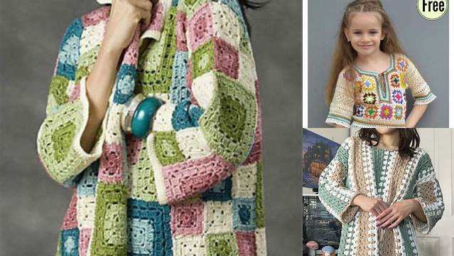 9+ Granny Square Clothing Patterns Free