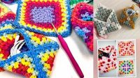 30+ Granny Square Crochet Envelope