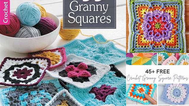 99+ Granny Square Crochet Pattern Free Uk