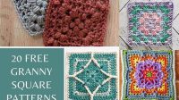 20+ Granny Square Crochet Patterns Free Pdf