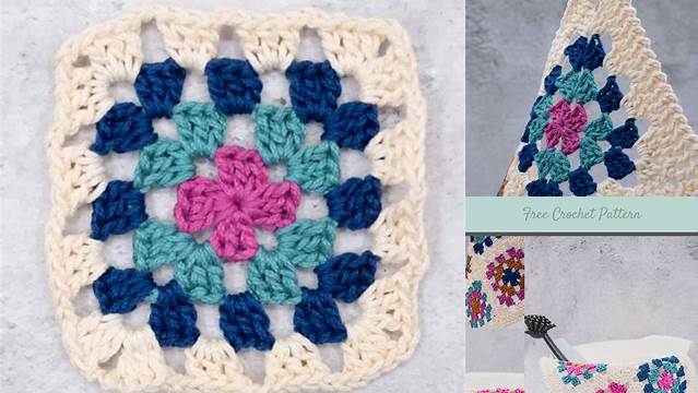 85+ Granny Square Dishcloth Pattern Knitting