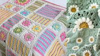 89+ Granny Square Flower Blanket Pattern