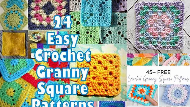 24+ Granny Square Free Patterns Beginners