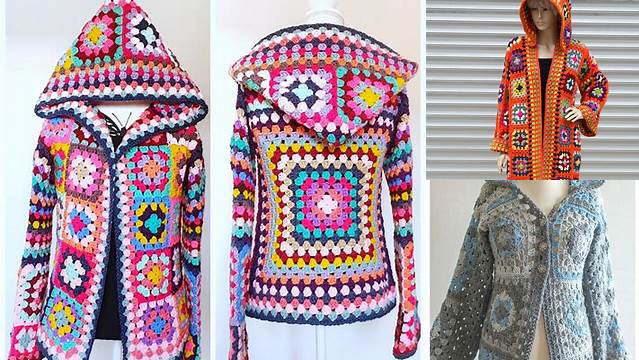 87+ Granny Square Hooded Cardigan Pattern Free Pdf