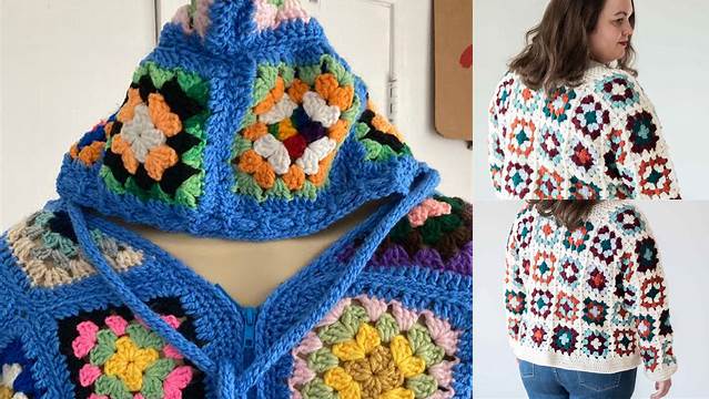 13+ Granny Square Hoodie Pattern Free