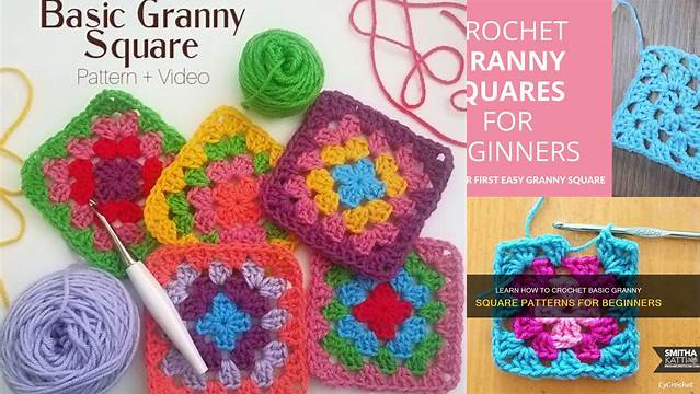 87+ Granny Square Instructions For Beginners