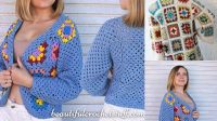 7+ Granny Square Jacket Free Pattern For Beginners