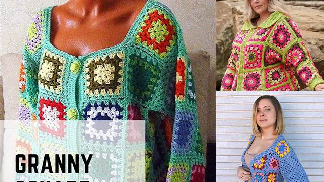 43+ Granny Square Jacket Pattern