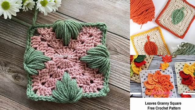 77+ Granny Square Leaf Pattern Free