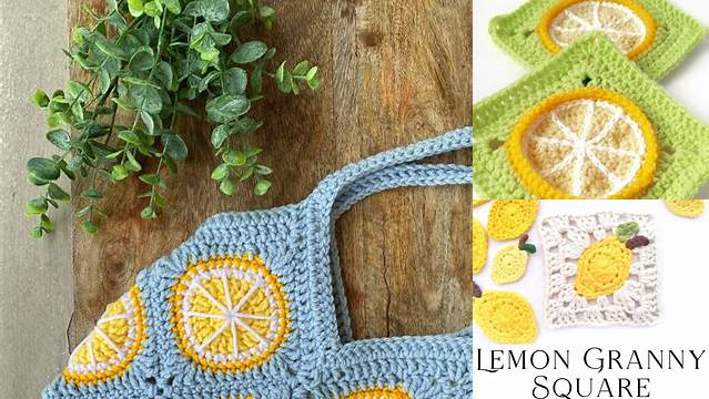 53+ Granny Square Lemon Pattern