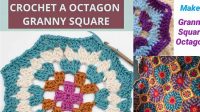 85+ Granny Square Octagon Pattern