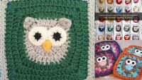 70+ Granny Square Owl Pattern