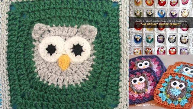 70+ Granny Square Owl Pattern