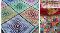 35+ Granny Square Patchwork Blanket Pattern