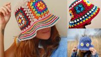 89+ Granny Square Pattern Bucket Hat