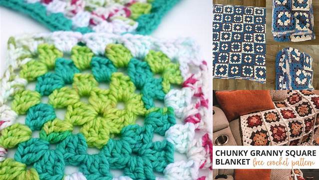 97+ Granny Square Pattern Chunky Yarn