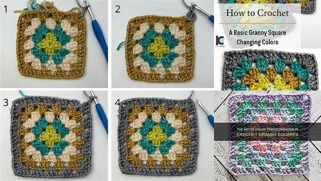 71+ Granny Square Pattern Color Change