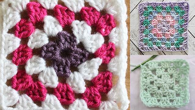 21+ Granny Square Pattern Directions