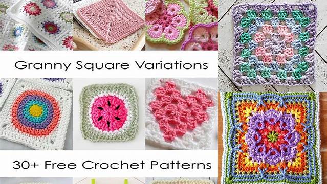 33+ Granny Square Pattern Download