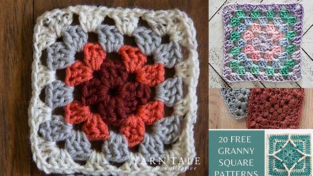 81+ Granny Square Pattern Easy Free