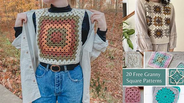 70+ Granny Square Pattern Easy Pdf