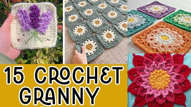 37+ Granny Square Pattern Flower Free