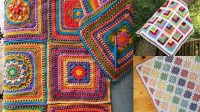 5+ Granny Square Pattern Geometric