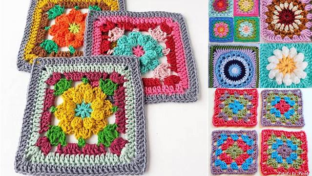 6+ Granny Square Pattern Ideas