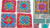 85+ Granny Square Pattern Instructions