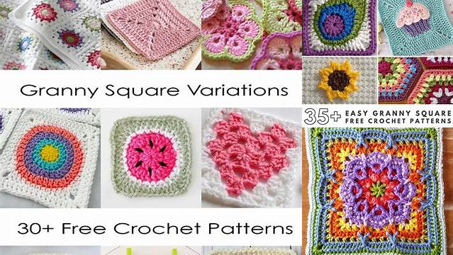 35+ Granny Square Pattern Kids