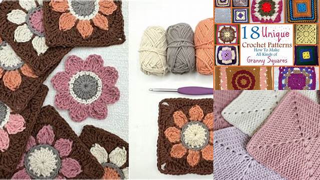 63+ Granny Square Pattern Kit