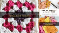 86+ Granny Square Pattern Magic Ring