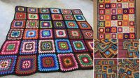 60+ Granny Square Pattern Multi Color