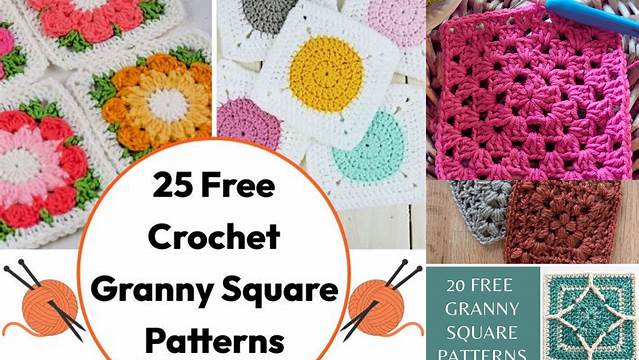 98+ Granny Square Pattern Pdf Free Download