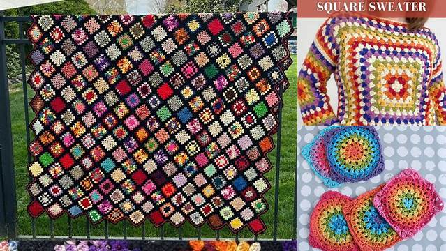 79+ Granny Square Pattern Rainbow