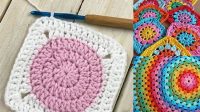 59+ Granny Square Pattern Round