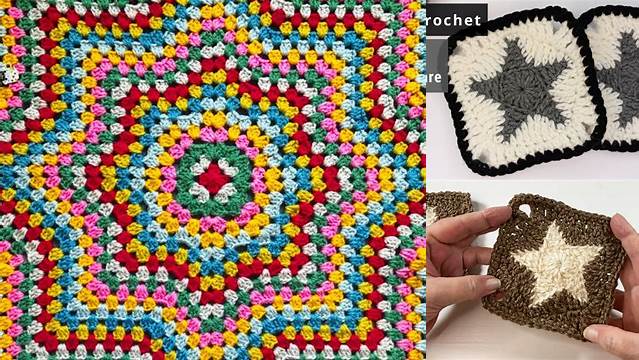 45+ Granny Square Pattern Star