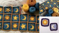 21+ Granny Square Pattern Sun And Moon