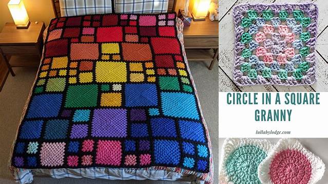 11+ Granny Square Pattern Turn