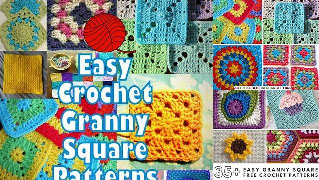 46+ Granny Square Pattern Types