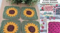 4+ Granny Square Pattern With Border