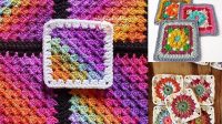 4+ Granny Square Pattern Yarn