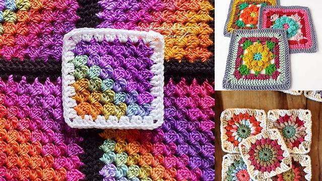 4+ Granny Square Pattern Yarn