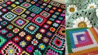 15+ Granny Square Patterns Blanket