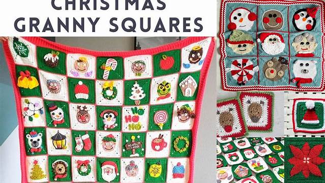 68+ Granny Square Patterns Christmas