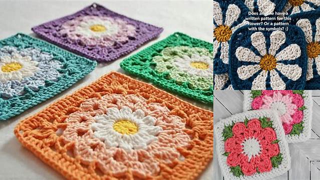 47+ Granny Square Patterns Floral