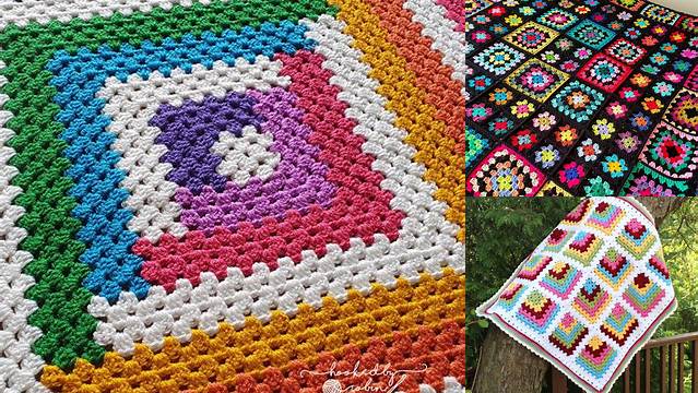 28+ Granny Square Patterns For Blanket