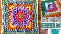 26+ Granny Square Patterns For Free