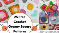 18+ Granny Square Patterns For Kids