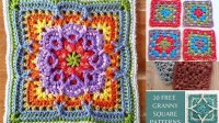 70+ Granny Square Patterns Free Online